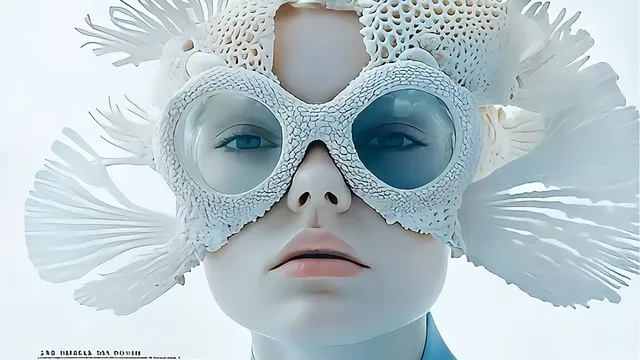 Coral Mirage: A Fusion of Nature and Couture.MOV