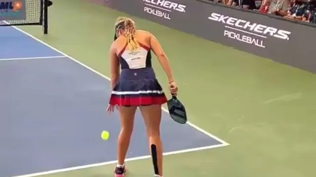 Insane Pickle Ball Rally