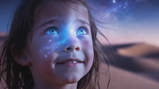 Stars in her eyes