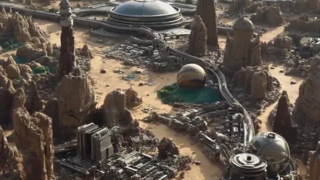 AI Sci-Fi Worlds - Impossible Media