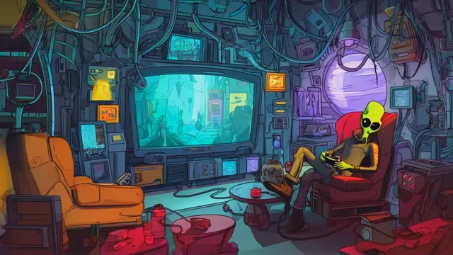 'Everyone's Online' - Alien Gamers