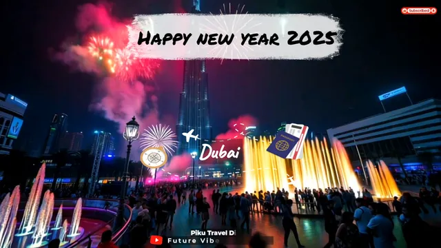New Year Magic In Dubai 😍