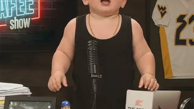 Baby Pat McAfee Takes a Call from an 8 Year Old
