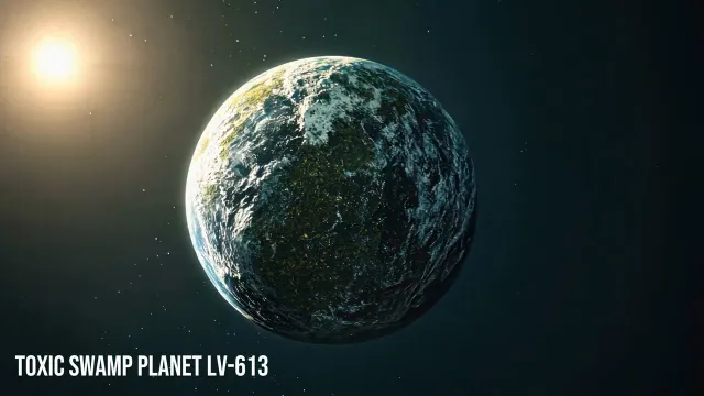 Toxic Swamp Planet LV-613