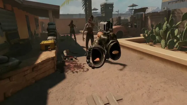 Crunchy headshots in Vr.