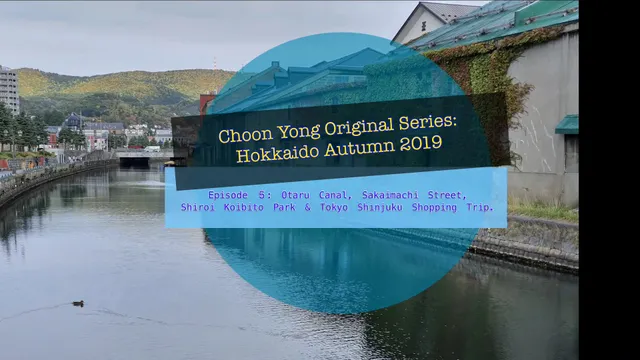 Choon Yong Original Series,Hokkaido Autumn 2019_Episode 5, Otaru Canal,Sakaimachi Street,Shiroi Koibito Park & Tokyo Shinjuku-Ku Shopping Trip.mp4