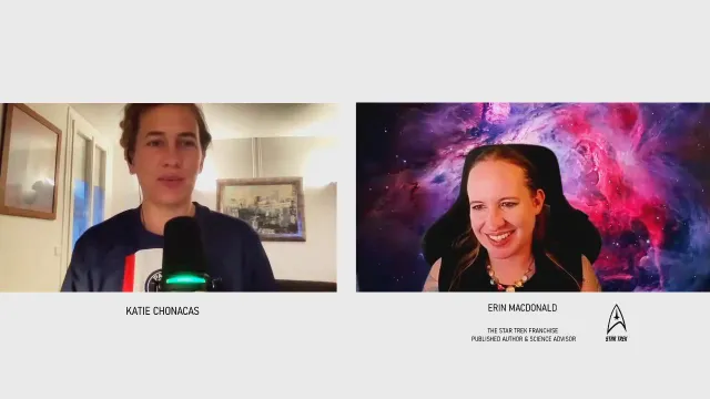 THE STAR TREK FRANCHISE SCIENCE ADVISOR ERIN MACDONALD PHD.