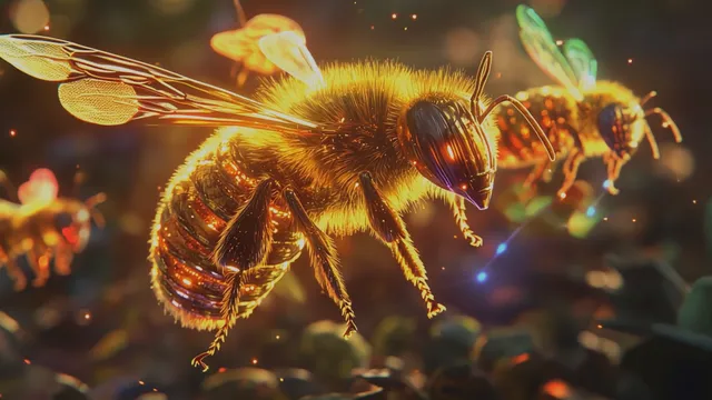 Galactic Nectar Flow by Honey Glow and the RGBees
