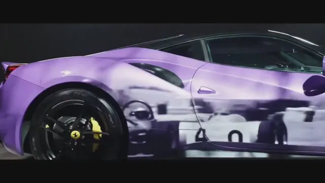 Spark With a Purple Ferrari Twist
