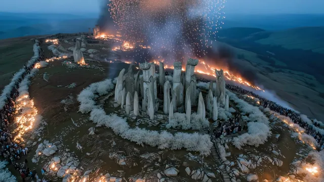 Stone Circle Nyabinghi - Beltane Fire Rise