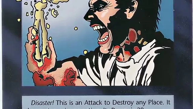 ILLUMINATI CARD GAME: "Flesh Eating Bacteria"