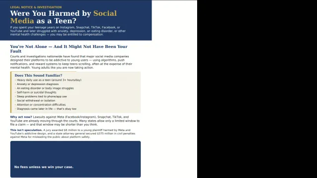 Social Media Addiction Lawsuit – Join Now Before It’s Too Late!