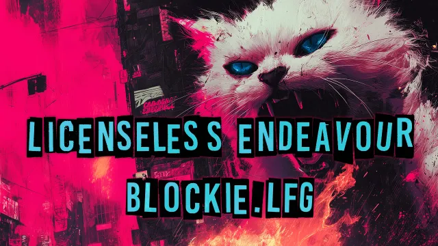Blockie.lfg - Licenseless Endeavour