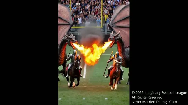Dragons Vs Knights Fantasy Football Game