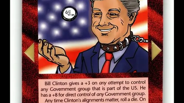 Illuminati Card Game: "Bill Clinton"