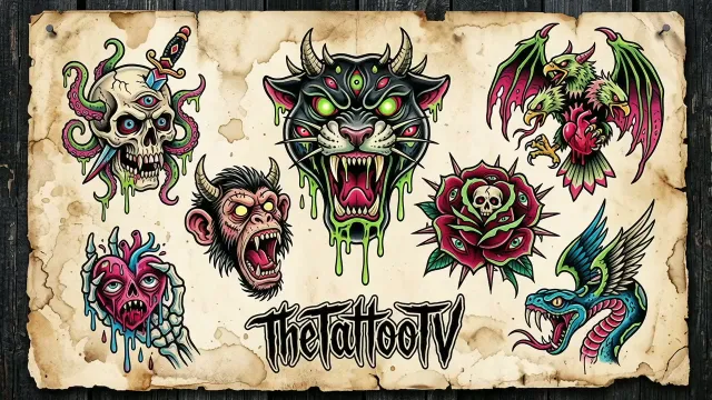 Tattoo TV tattoo flash