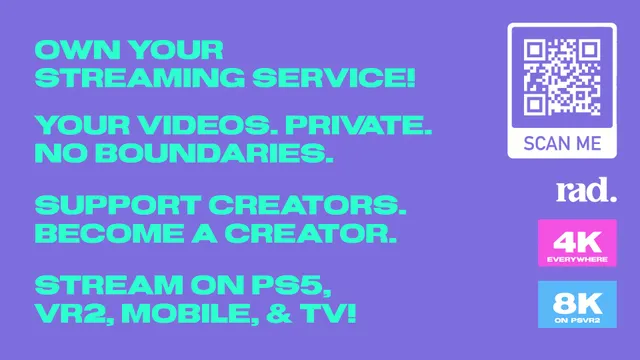 Rad TV is Your Private Streaming Platform