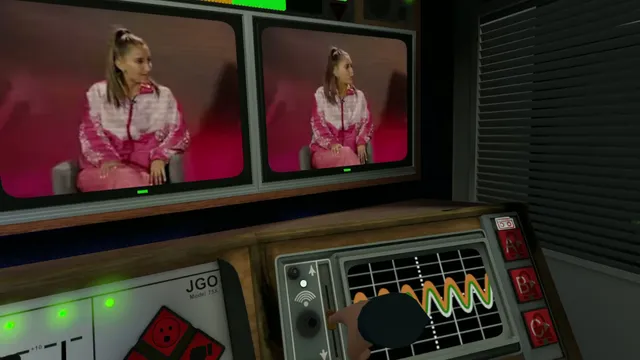 Not For Broadcast running on Psvr2