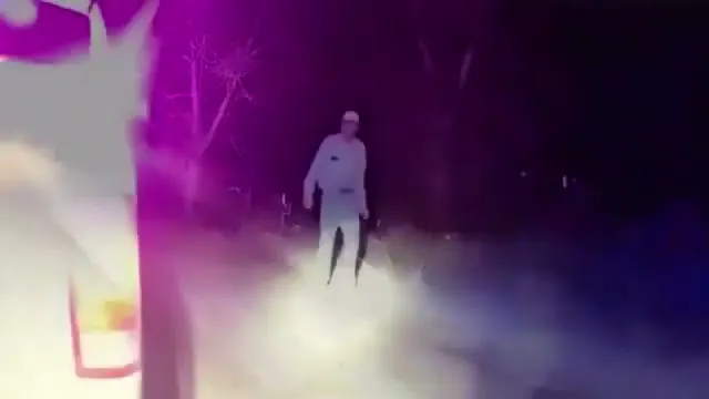 Police Officer Walks In on Killer Dumping Human Remains.mp4