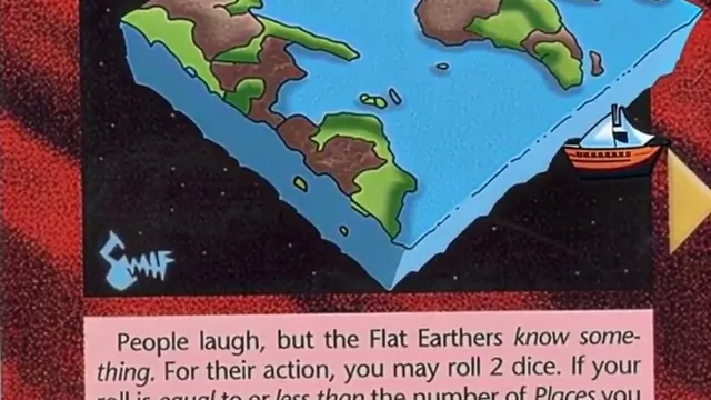 Illuminati Card Game: "Flat Earthers"