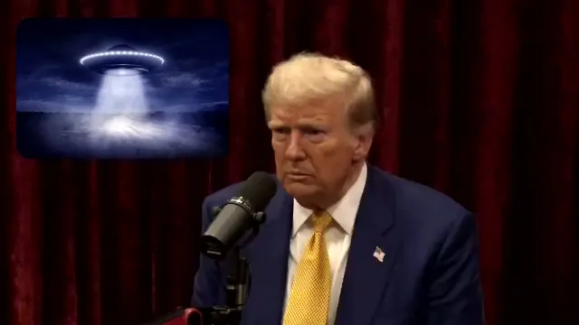 Joe Rogan Asks President Donald Trump About Aliens and UFOs