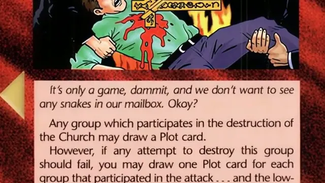 ILLUMINATI CARD GAME: "Church of Violentology"