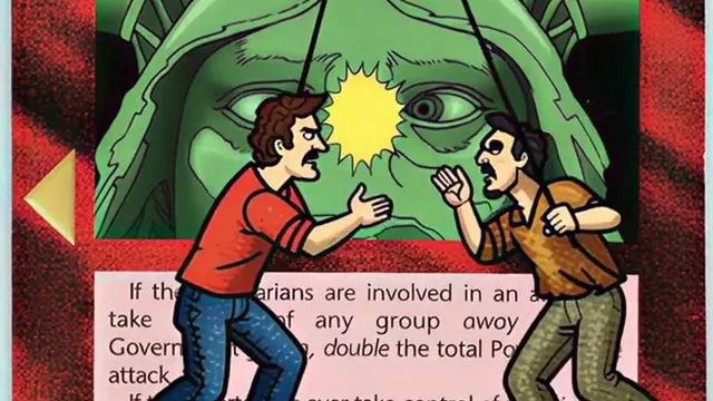 ILLUMINATI CARD GAME: - "Libertarians"