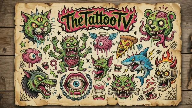 Tattoo TV Monsters