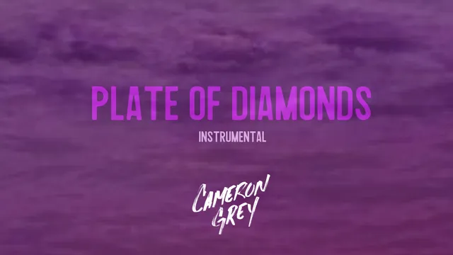 Plate of Diamonds