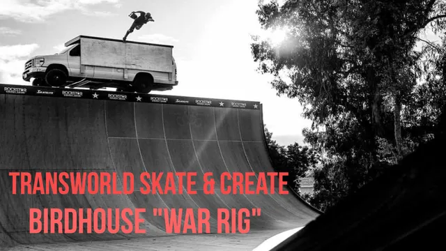 Transworld Skate & Crate Birdhouse "War Rig"