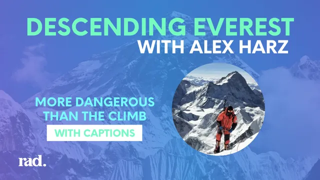 Descending Everest With Alex Harz | THE QUEST Series: Everest VR