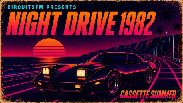 Night Drive 1982: Cassette Summer | Full Album | Retrowave Music