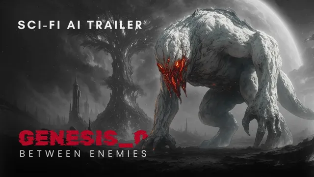 AI Short Film [Sci-Fi] "Genesis 0 - Between Enemies"