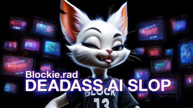 Blockie.rad - Deadass AI Slop