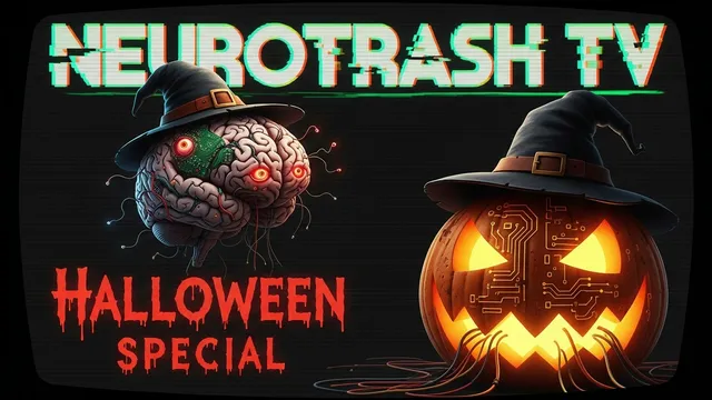 Neurotrash TV Ep. 9: AI Comedy Trash TV (Halloween Special)