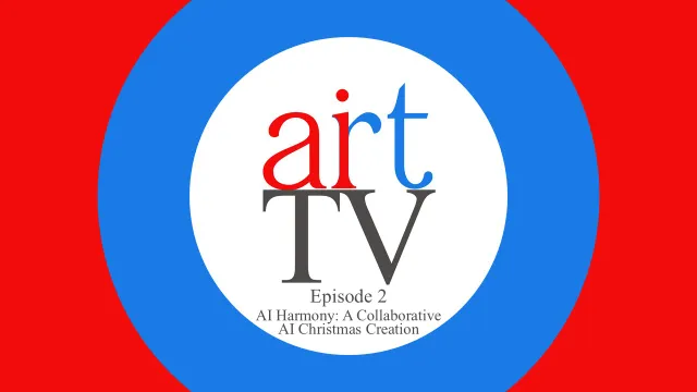 AI Art TV episode 2 AI Harmony: A Collaborative Christmas Creation