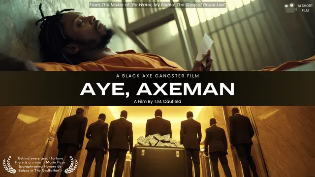 AYE, AXEMAN: A Black Axe Gangster Film (AI Film)