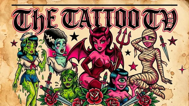 The Tattoo TV tattoons flash book volume one