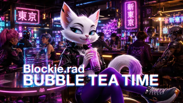 Blockie.rad - Bubble Tea Time