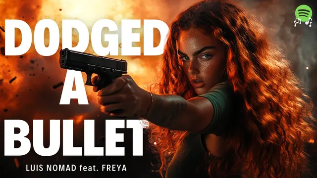 DODGED A BULLET by Luis Nomad Feat. Freya Redstorm (HD) Full AI Music Video
