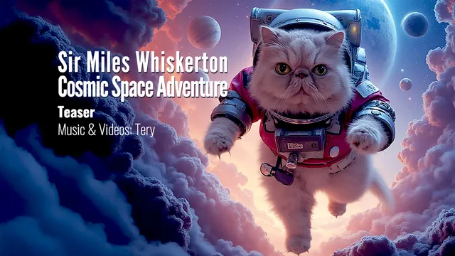 Teaser Sir Miles Whiskerton Cosmic Space Adventure
