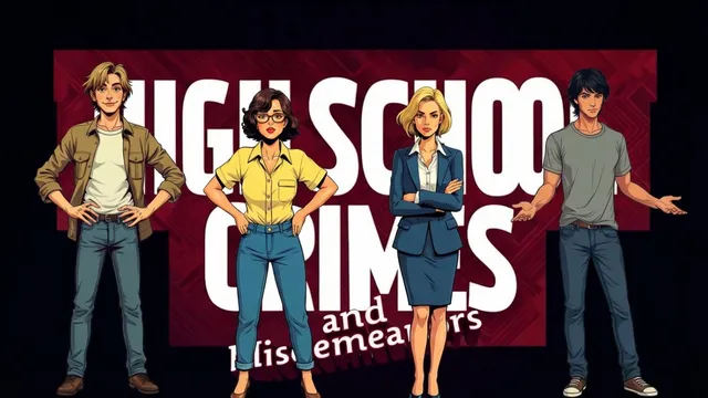 HIGH SCHOOL CRIMES & MISDEMEANORS PROMO