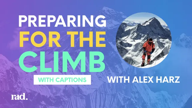 Alex Harz: Preparing To Climb and Record Mt. Everest