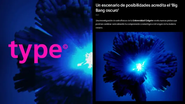 Un escenario de posibilidades acredita el 'Big Bang oscuro'