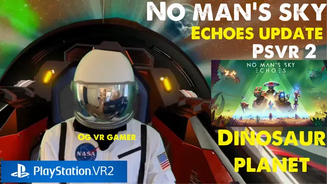 No Man's Sky in VR: Planet filled with dinosaurs!