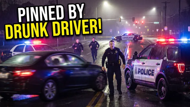 Officer Nearly Crushed by Drunk Driver – Bodycam Video