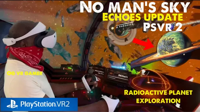 No Man's Sky in VR:  Radioactive Planet!
