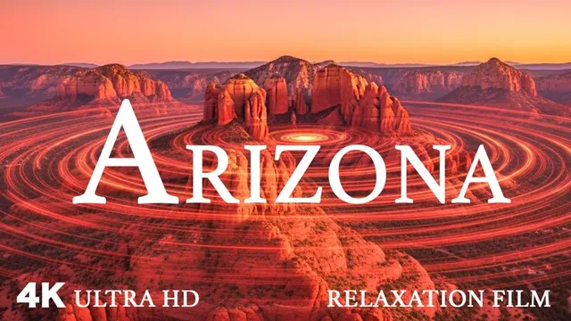 Arizona 4K – Relaxing Scenery & Hidden Gems With Calming Music
