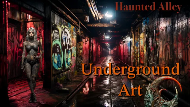 Haunted Alley - Underground Art