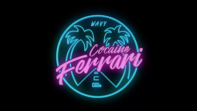 Cameron Grey - Cocaine Ferrari Commemorative NFT - BSV